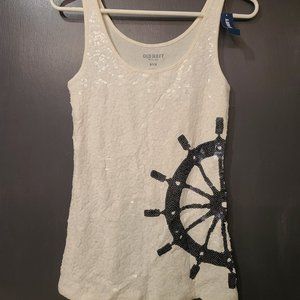 Old navy sequin tank top